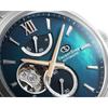 Orient Star M34 F7 Semi-Skeleton Automatic Watch, Men's Blue-Green, Made In Japan, with a 2-Year Manufacturer's Warranty (RK-BY0001A)
