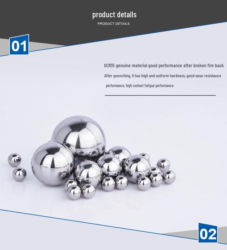 Precision Bearing Steel Balls: Sizes 1mm to 7.5mm