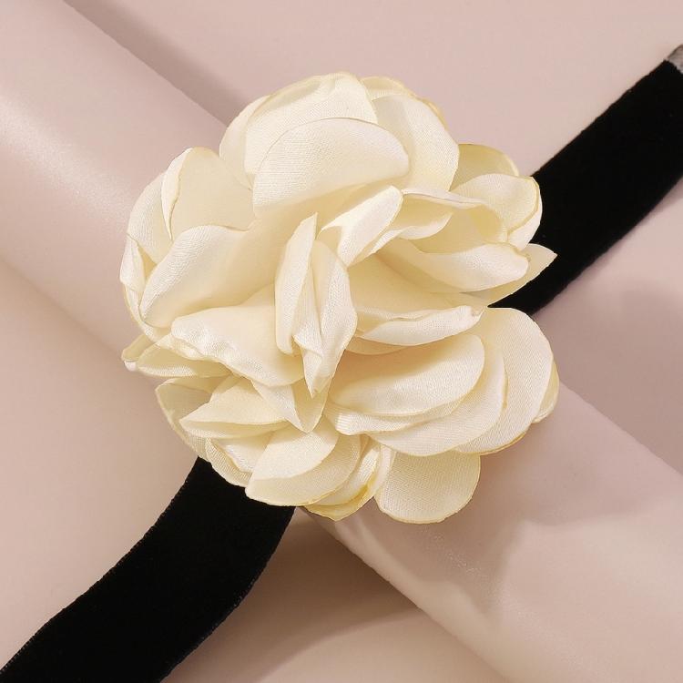 Necklace Girl Elegant Rose Flower Popular Gothic Lolita-Collar Choker Necklace