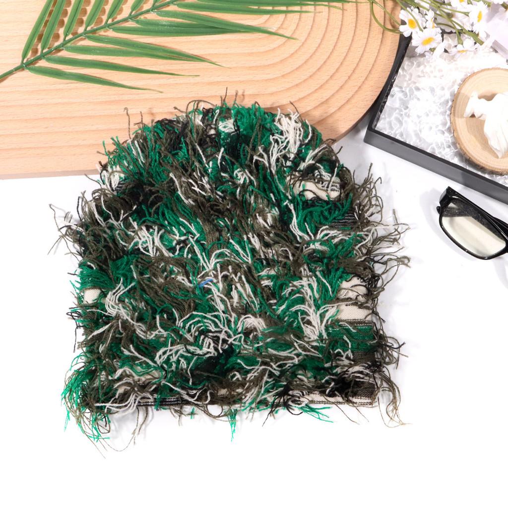 Street Fashion Short Knit Cap With Acrylic Material For Casual Winter Wear