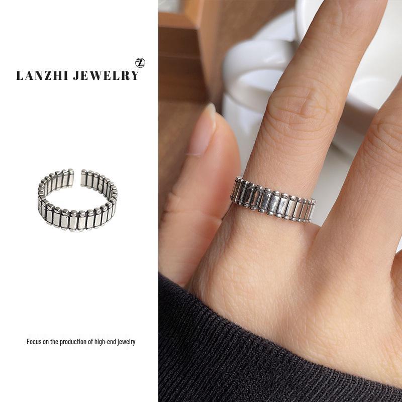 Inel Thai Argint pentru Femei, Stivuibil - Argint 925, Design de Nișă, Bijuterii Simple și Versatile