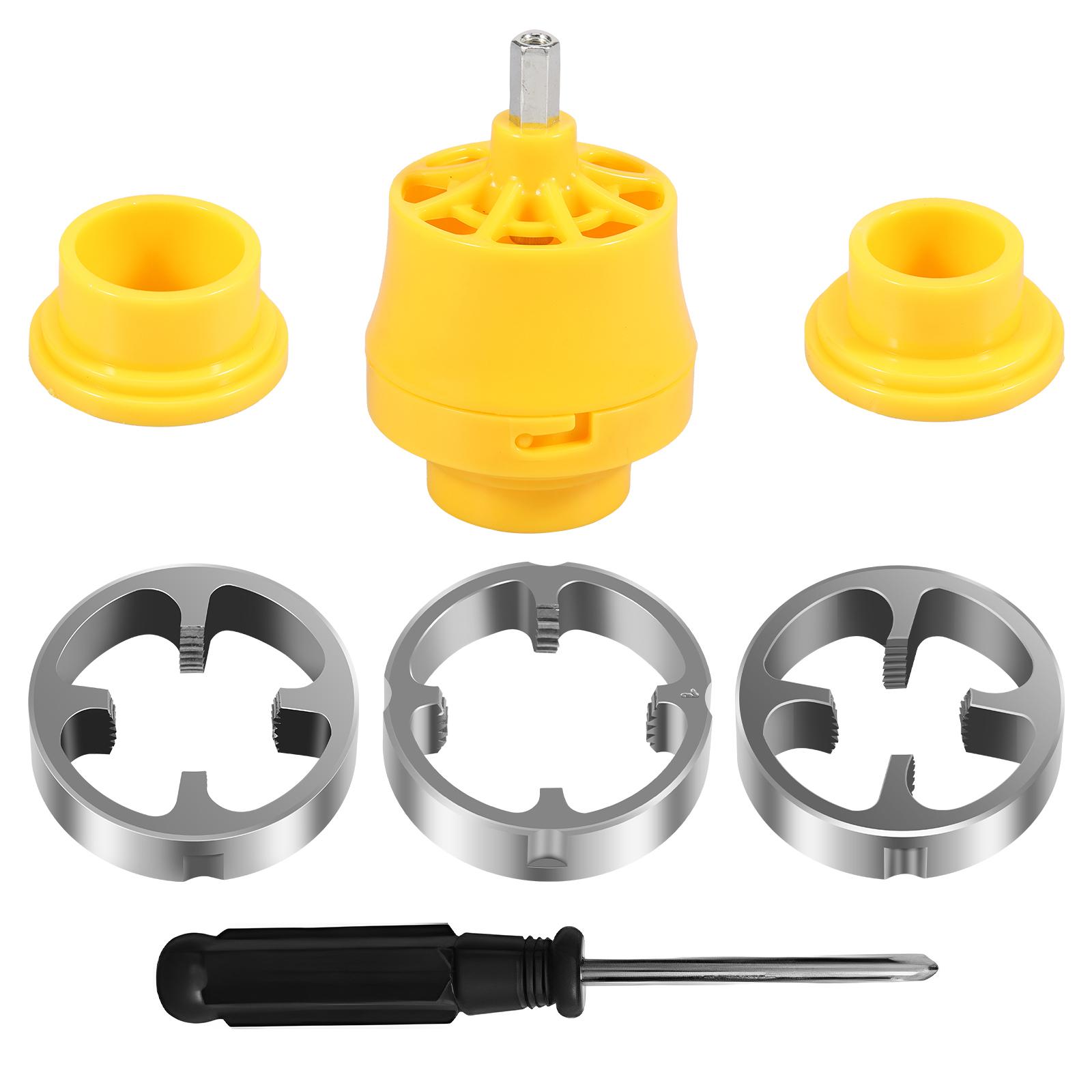 

Новый Набор Инструментов для Нарезки Резьбы Пластиковый Труборез Инструменты для Сантехники Метчик для Нарезки Резьбы Водопроводных Труб