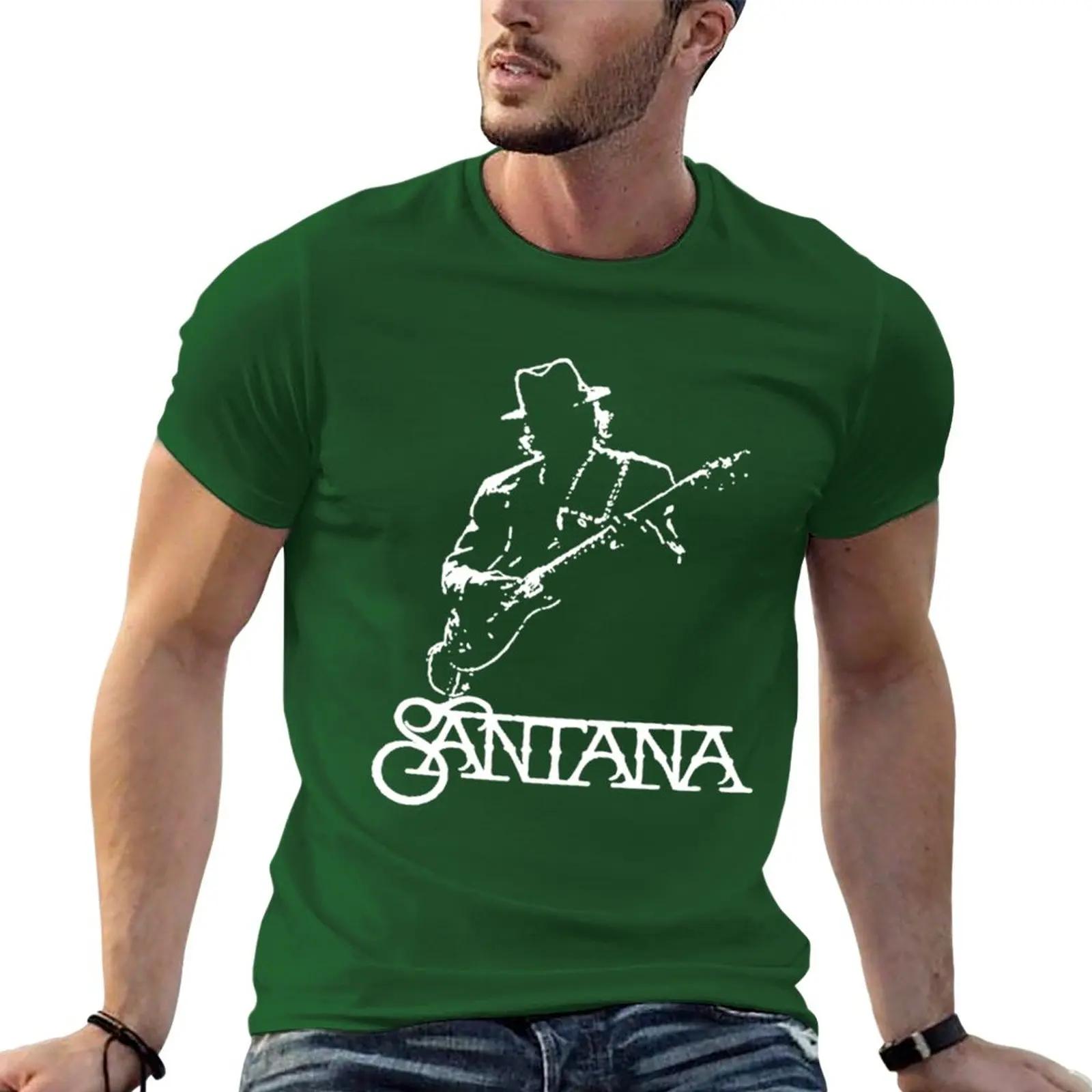 

New The Santana T-Shirt shirts graphic tees oversized t shirts sweat shirt funny t shirt t shirts for men graphic 4XL