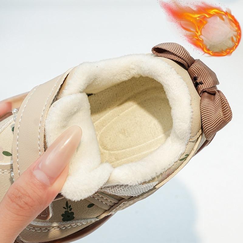 Baby Walking Shoes, Baby Shoes for Infants, Girls' Princess Shoes, Children's Cotton Shoes