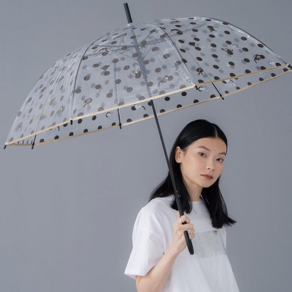 WPC Прозрачный зонт Dot Nyambrella Pt Om06 001 OFF-WHITE_LONG