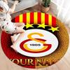 Galatasaray S Custom Name Round Area Rug,Carpet Rug for Living Room Bedroom Sofa Playroom Decor,Non-slip Floor Mat