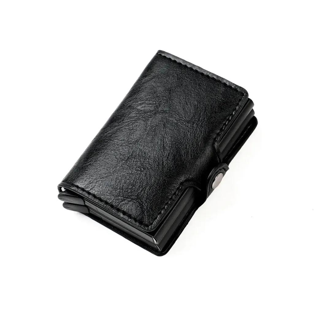 Large Capacity 12 Cards Slots Men ID Credit Bank Card Holder Case Wallet Anti Rfid Blocking Protected Magic Smart Money Wallets