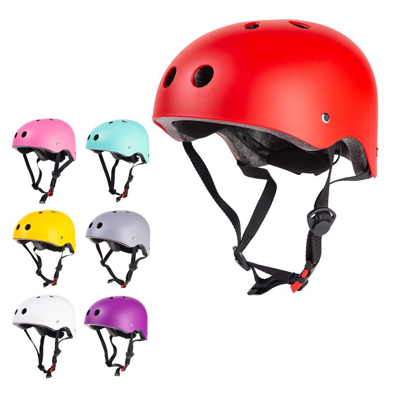 

Adult skateboard helmet Roller skating Children s balance bike helmet Drifting helmet Cycling bicycle helmet M Size 54-57CM Adolescent and Adult Female