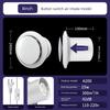 Exhaust Fan for Bathroom, Powerful Silent Household Wall-Mounted Window Duct Exhaust Fan, Toilet Exhaust Fan