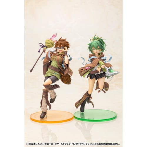 Kotobukiya Yu-Gi-Oh! Card Game Wind Spirit User Wynn/Yu-Gi-Oh! Card Game Monster Figure Collection 1/7 Scale PVC Painted Finished Figure