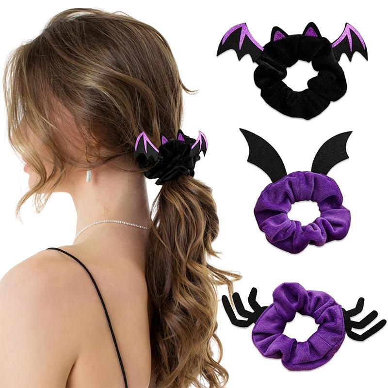 Halloween Kopfschmuck Halloween Dekorationen Haarschmuck Kindergeschenk Haargummis Weich Mehrfarbig