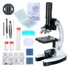 Children" S Microscope Kit Large Eyepiece 100X-1200X  High Power Metal Microscope