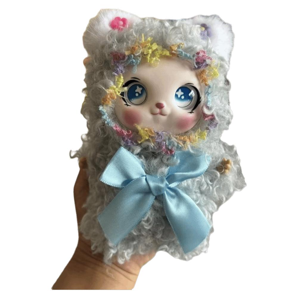 Hanging Ornaments Plush Doll Pendant Fluffy Bag Charm Creative Bear Keychain  Gifts