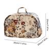 Floral Printed Toaster Cover with Handle Quilted Bread Machine Cover Multifunctional Appliance Protective Bag for Home Kitchen