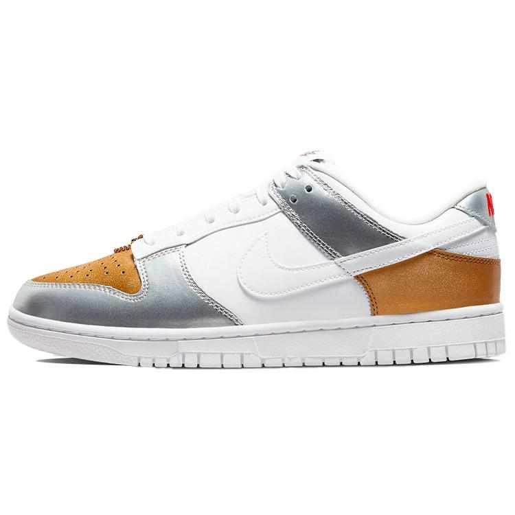 (WMNS) Nike Dunk Low SE  Silver Gold Metallic  Women s DH4403-700 EU 36.5