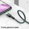 Usams Kabel Pleciony U55 2A Lightning1Szt. For Set U55 Zielony/Green 1M Sj448Usbsg02 (Us-Sj448)