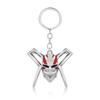 Anime Bleach Weapon Keychain Kurosaki Ichigo Hitsugaya Toushirou Katana Sword Model KeyRing for Women Men Car Pendant Jewelry