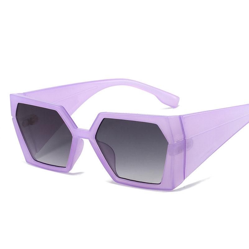 European American Stylish Sunglasses for Women Fashion Trendy Wide Leg Men's Sunglass Vintage Designer Women's Sun Glasses