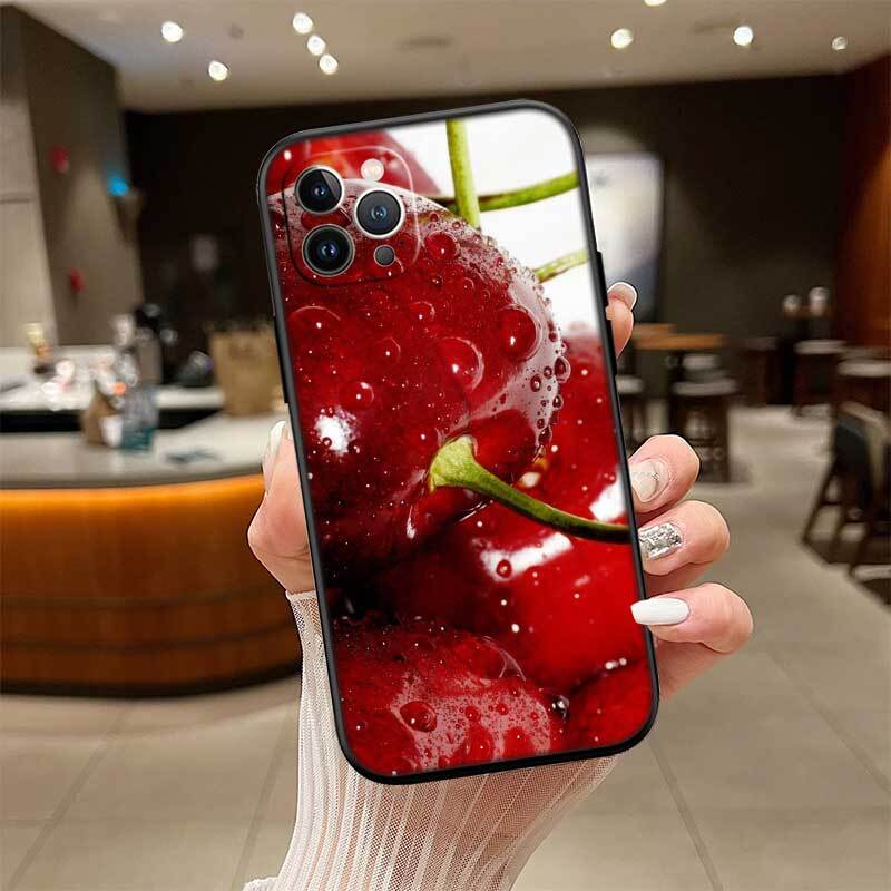 Cherry summer fruit Case for Samsung M55 M35 M15 A02 A05S A05 A06 A15 A12 A13 A10 A16 A20 A22 A24 A25 A30 A31 A32 A33 A35 A42 A50