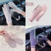 Womens Uv Protection Gloves With Touchscreen For Outdoor Driving And Summer Sun Protection