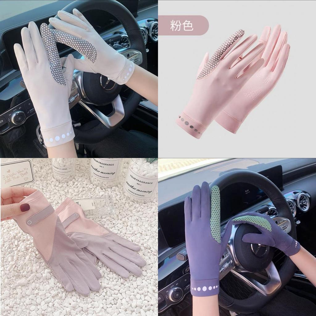 Womens Uv Protection Gloves With Touchscreen For Outdoor Driving And Summer Sun Protection
