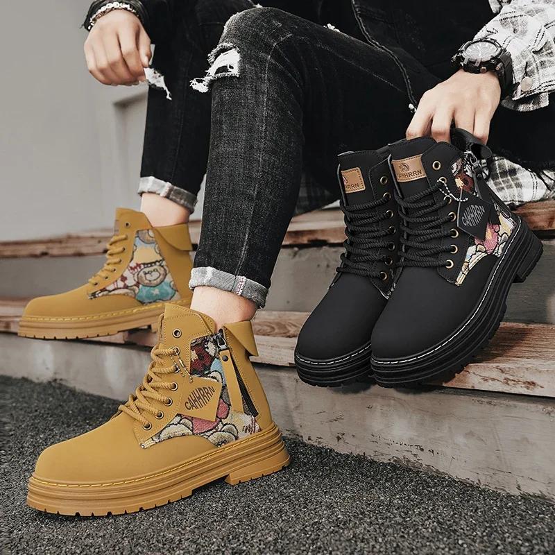 Модные рабочие ботинки для мужчин — фото 5