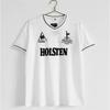 Maglia da Calcio Retro Tottenham Hotspur da Uomo a Maniche Corte Maglietta da Calcio Vintage Anni '90 Kit Casa/Trasferta Abbigliamento Sportivo