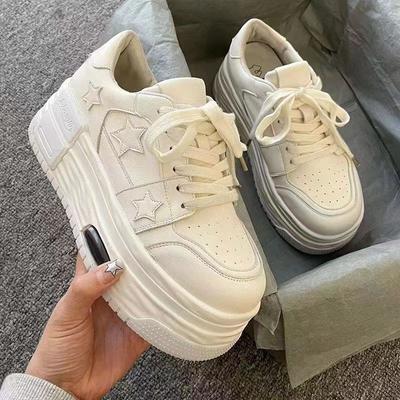 Fashion 2024 New Women's Sneakers Star Skateboard Trainers Mesh Platform Casual Shoes for Women Tennis Shoes Skate Flats Tenis De Mujer