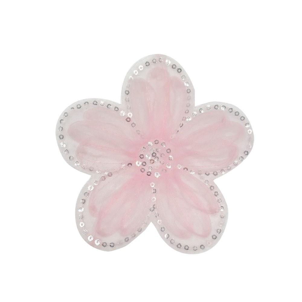 Corsage Organza Floral Patch Mesh Lace Wedding Dress Applique Clothing DIY Accessories