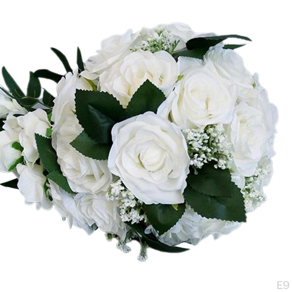 Silk Floral Bouquet for Weddings