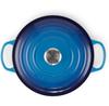 Cast Iron Roaster Le Creuset Signature Round 26 Cm Azure 5.3 L (21177262202430)