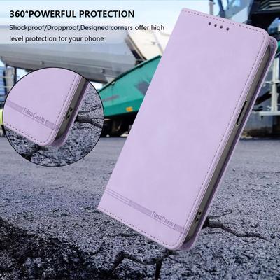 Für Tecno Pova Spark Slirm 5G Hülle Brieftasche Hautfreundlich Stark Magnetisch Kartenfach Klapp Lederhülle