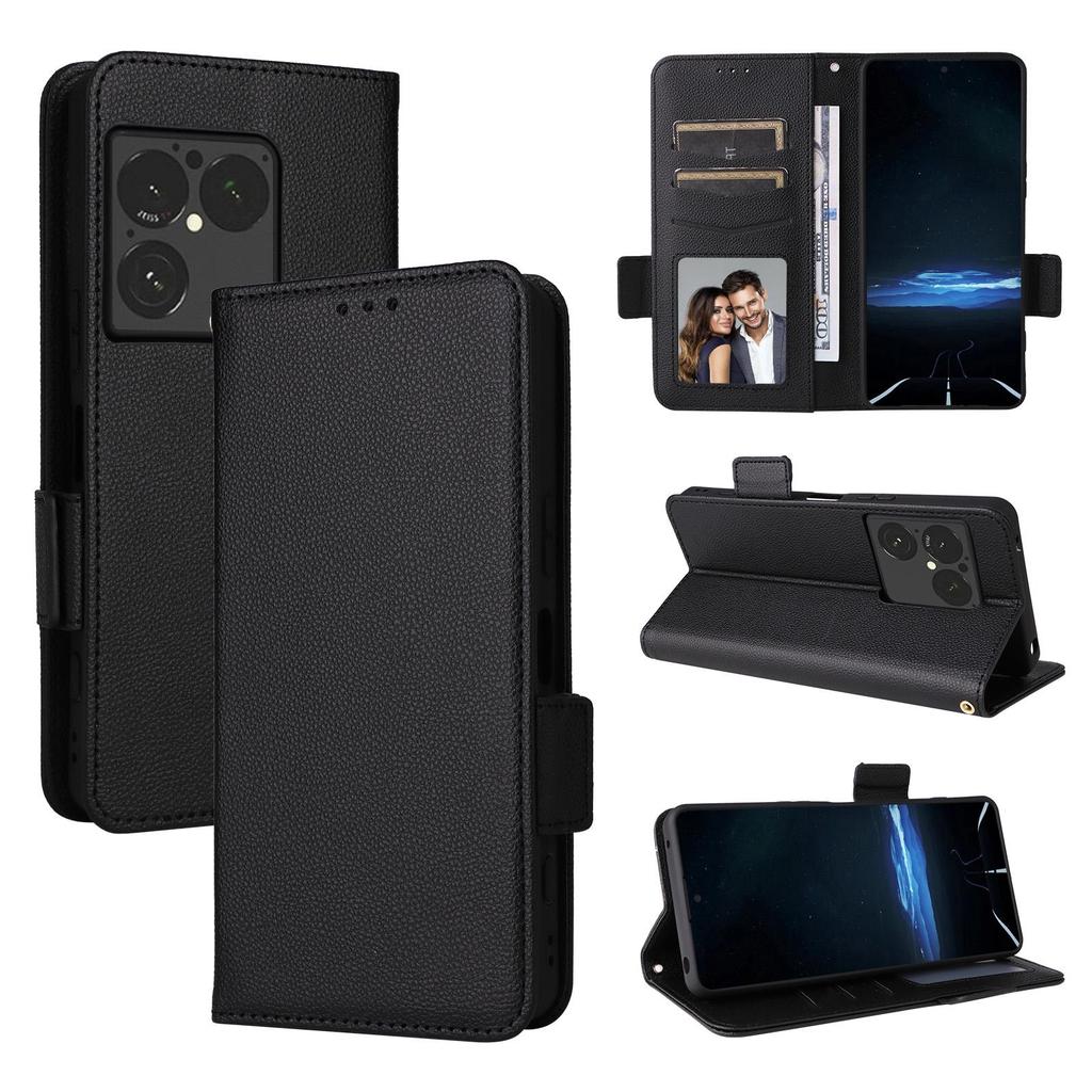 Flip-Schutzhülle kompatibel für Sony Xperia 1 VIII PU-Leder Handyhülle Vollkörperschutz mit [RFID-Blockierung]