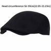 Breathable Men's Beret Hat Retro Forward Cap Literary Newsboy Cap  Outdoor