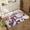 Anime Girl N-nekopara Game Maid Floor Mat Soft Thickened Absorbent Non-Slip Bedroom Living Room Door Mat Home Decor Flannel Rugs
