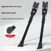 Adjustable Aluminum Alloy Motorcycle Bicycles Kickstand With Height Adjustment And Anti Slip Base For Stable Parking On Any Terrain