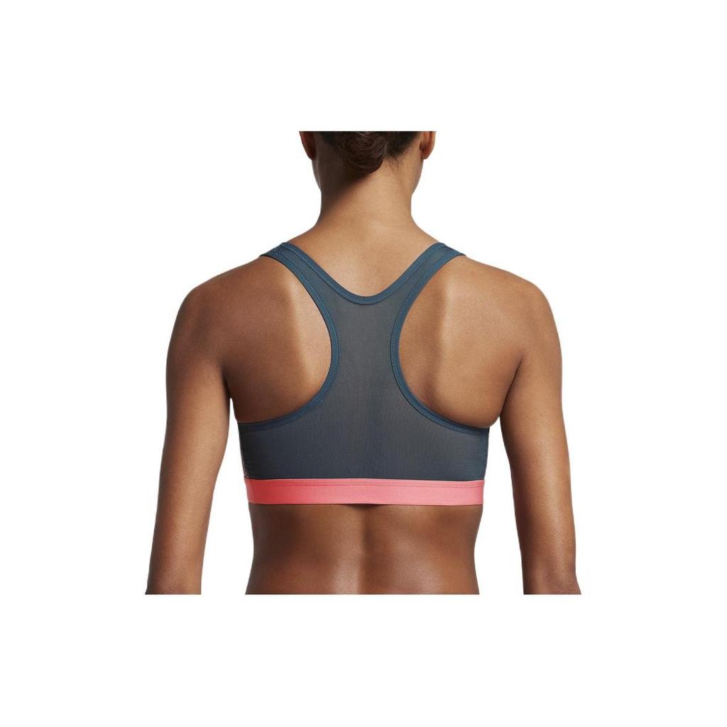 Nike Logo Print Line Design Sports Bra Women underwear Blue 832069-464