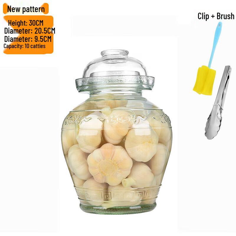 Glass Pickling Jar with Sealing Lid