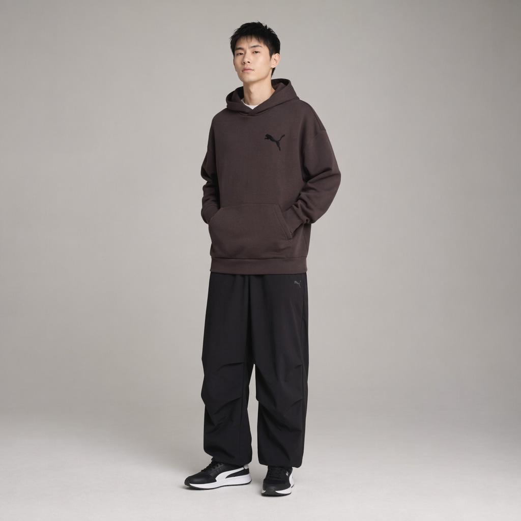 Puma Ess Elevated Hooded Pullover Sweatshirt Men sweatshirt 63678931