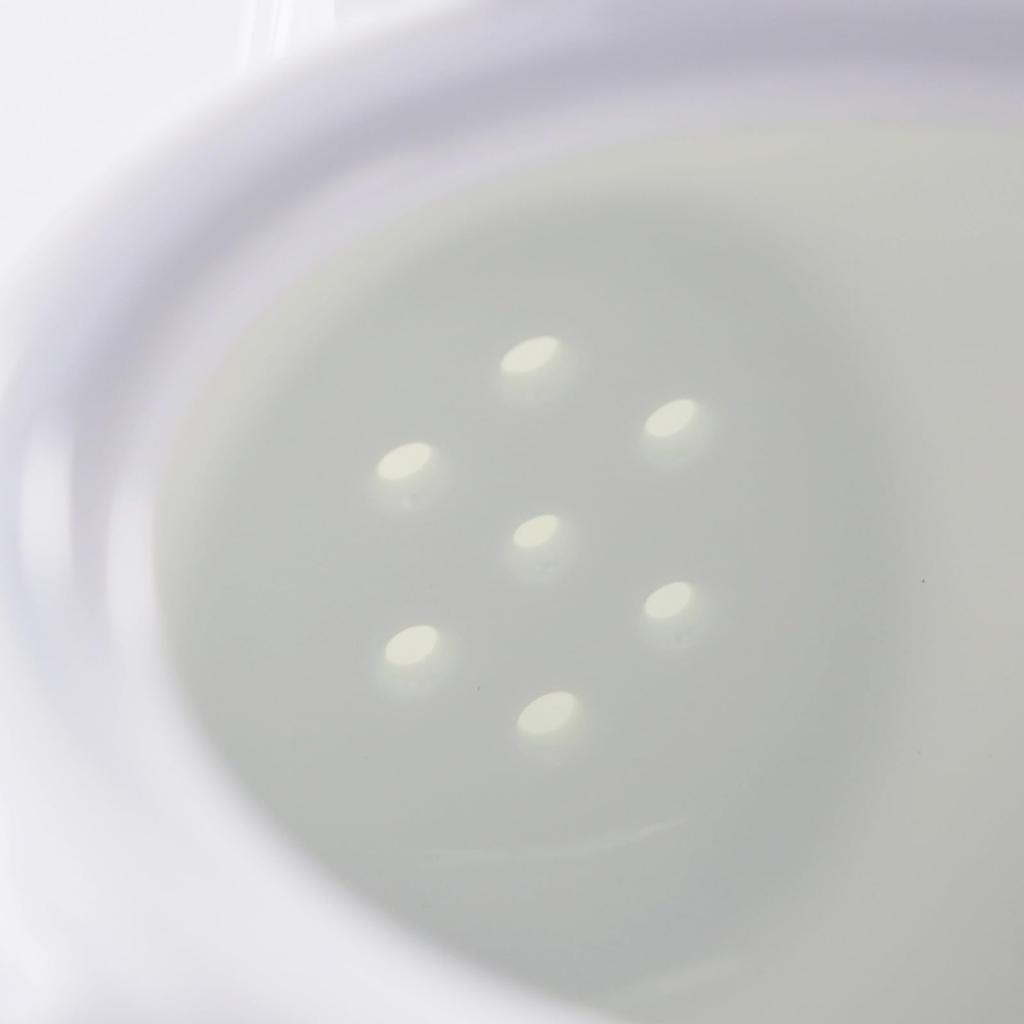 Mino Ware Earthenware Teapot with a Hole and Stainless Steel Tea Capacity Approximately Microwave and Dishwasher White Made In Product Number "Miyama"