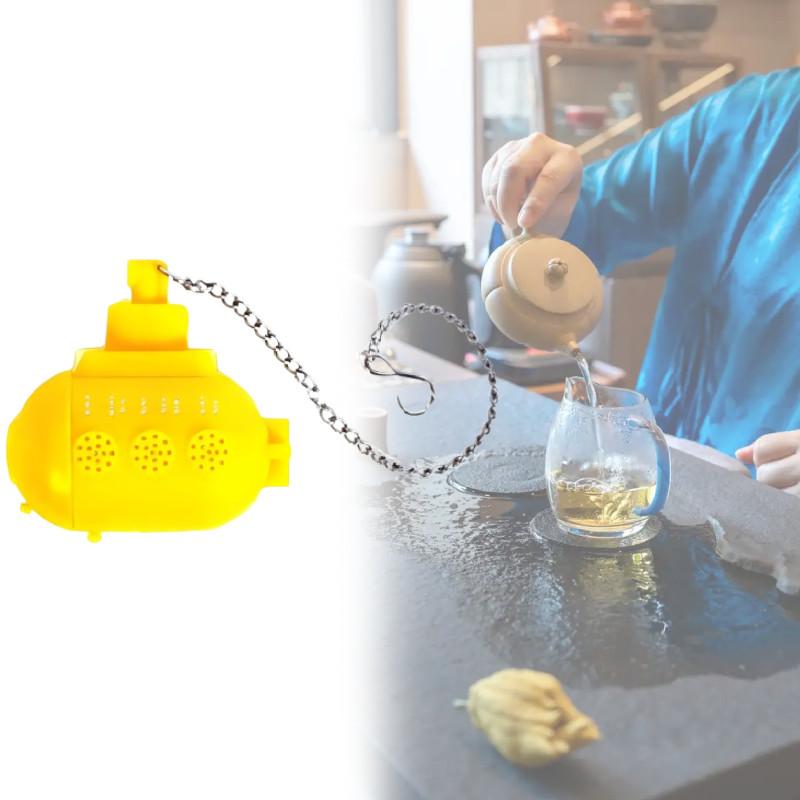 Silicone Submarine Tea Infuser With Durable Construction For Gift And Daily Use