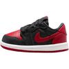 Air 1 Retro Low OG TD Banned 2026 Zapatillas para Bebé Rojo Negro Negro-Varsity-Rojo-Summit-Blanco IW6279-001