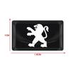 Car Steering Wheel Center Decoration Sticker Badge Decal Emblem For Peugeot RCZ 107 106 205 4008 301 3008 Rifter 5008 508 2008
