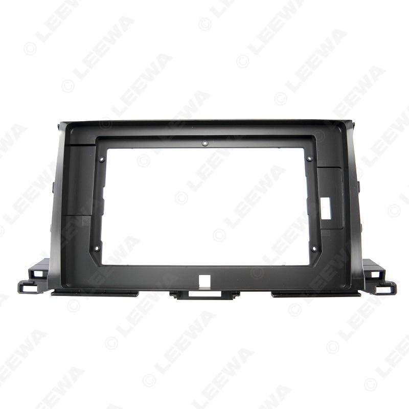 

10,1-дюймовый комплект рамки для 15-18 Toyota Highlander/KLUGER: Панель обновления навигации по экрану Android LEEWA