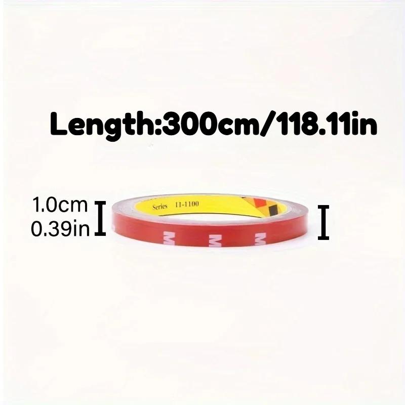 300CM Extra Strong Double Sided Tape Adhesive Car Special Tear Off Without Leaving Traces High Viscosity Mounting Fixing Sticky