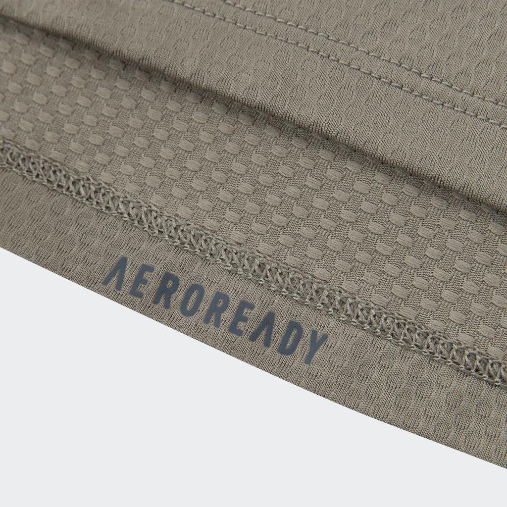 Adidas Printed Logo Round Neck Sleeveless T-Shirt Men Tops Pebble-Grey JE1807