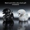 1pcHot Selling Alien Series Duck Ornaments Interesting Resin Decorations for Party Decoration Unique Desktop Display Accessories