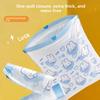 Blue Heart Rabbit Drawstring Cute Cartoon Home Kitchen Handheld Thick Printed Garbage Bag