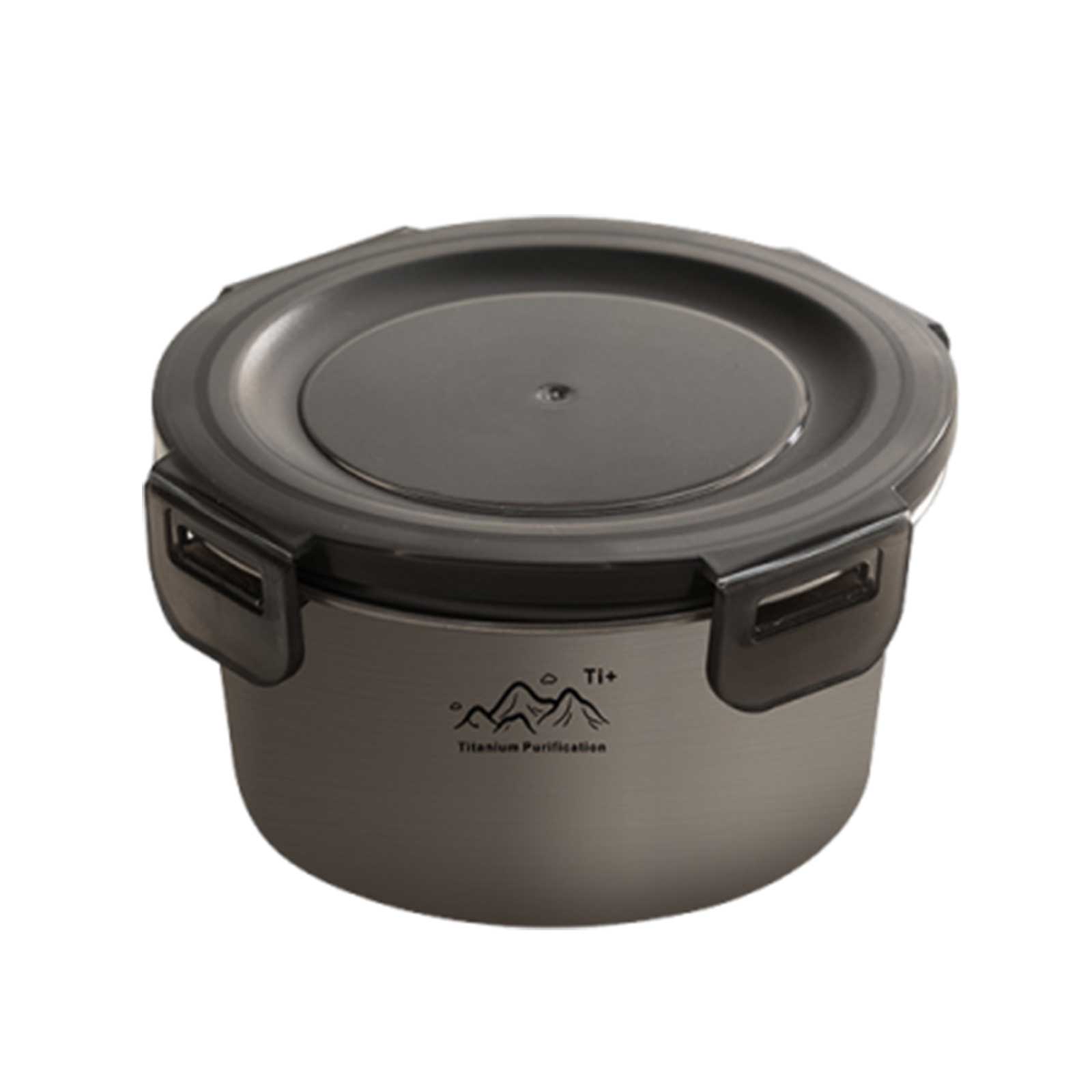 

400-2200ML Stainless Steel Bento Box Food Sealing Bowl Portable Purification Dinner Box with Leak Proof Airtight Lid for Work