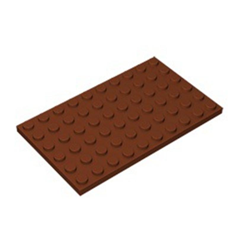 

10pcs Buildings Blocks 3033 Plate 6 x 10 Bricks Collections Bulk Modular GBC Toys For Technical MOC Set 10pcs коричневий